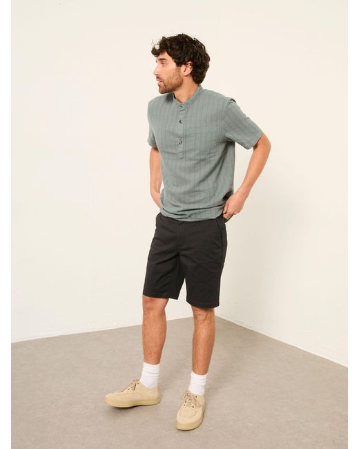 FatFace Black Fatface Mawes Chino Shorts for men