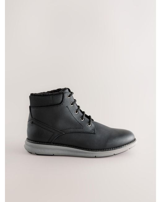 Next Black Low Casual Boots for men