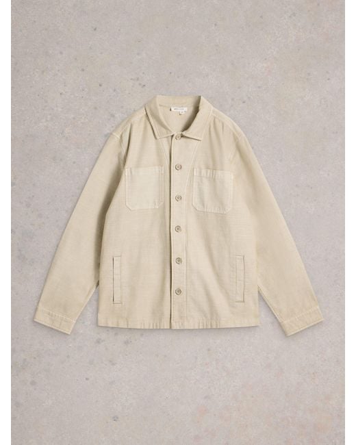 White Stuff Natural Finch Workwear Jacket for men