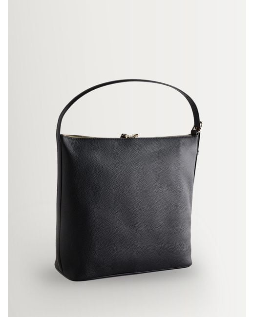 A.P.C. Black A. P.C. Vera Suede Bag