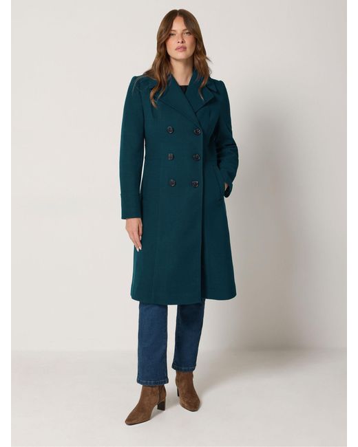 M Com Green Tailored Coat