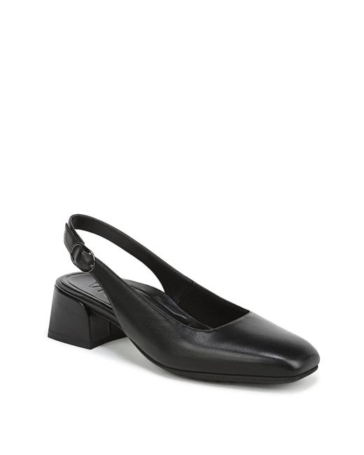 Vionic Black Reyes Arch Support Slingbacks
