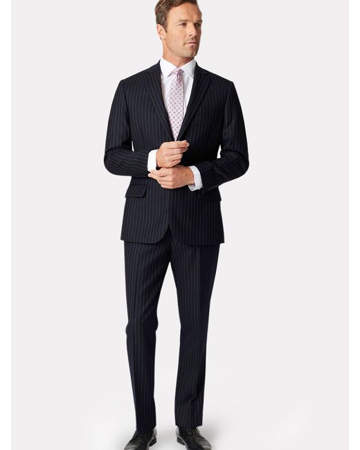 Brook Taverner Blue Suit Jacket for men