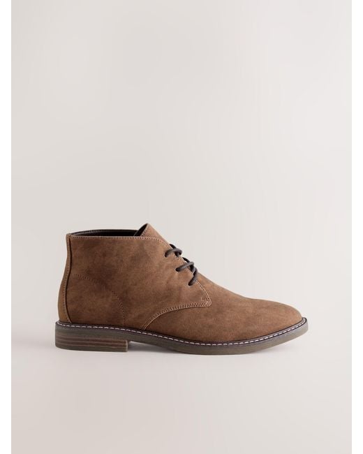 Next Brown Chukka Boots for men
