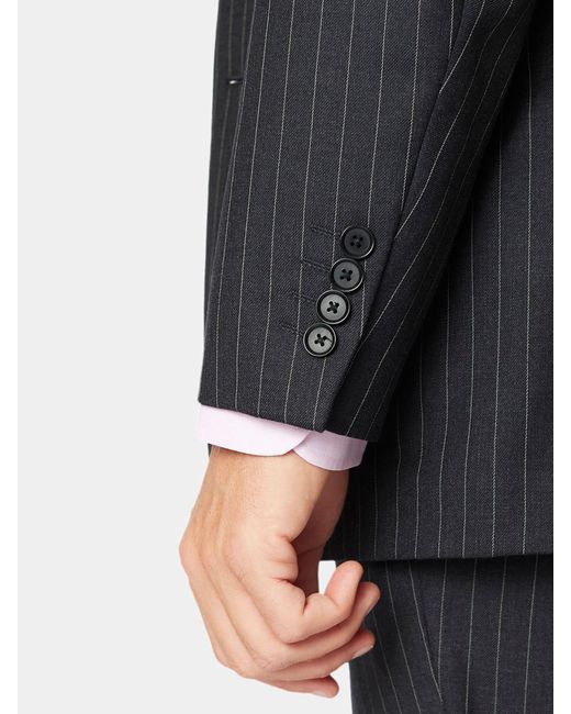 Brook Taverner Blue Suit Jacket for men
