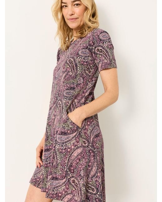 FatFace Pink Fatface Simone Jersey Dress