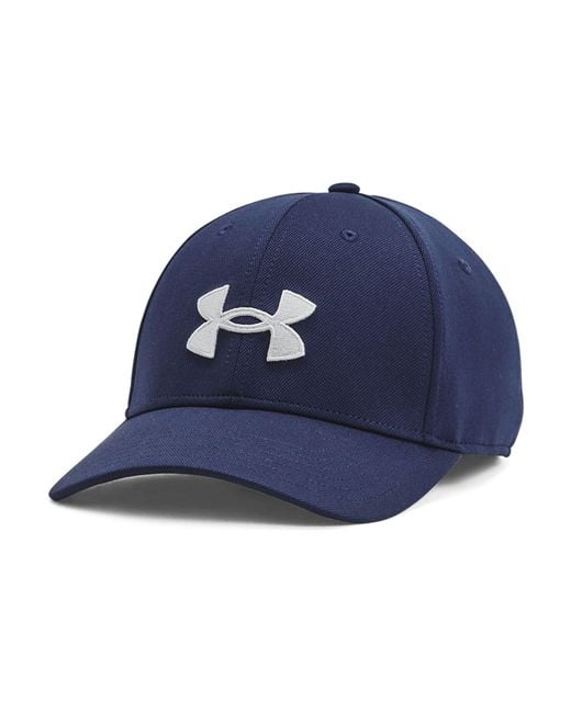 Under Armour Blue Blitzing Adjustable Hat for men