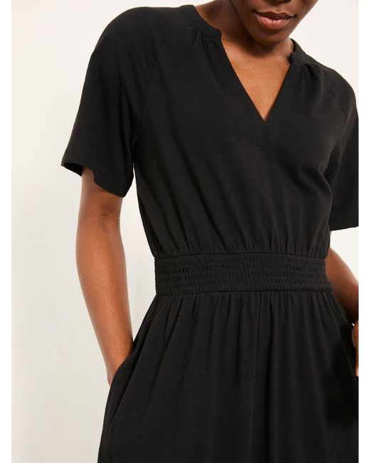 knit sleeve dress Long Sleeve Rib Knit Mini Dress main image 1
