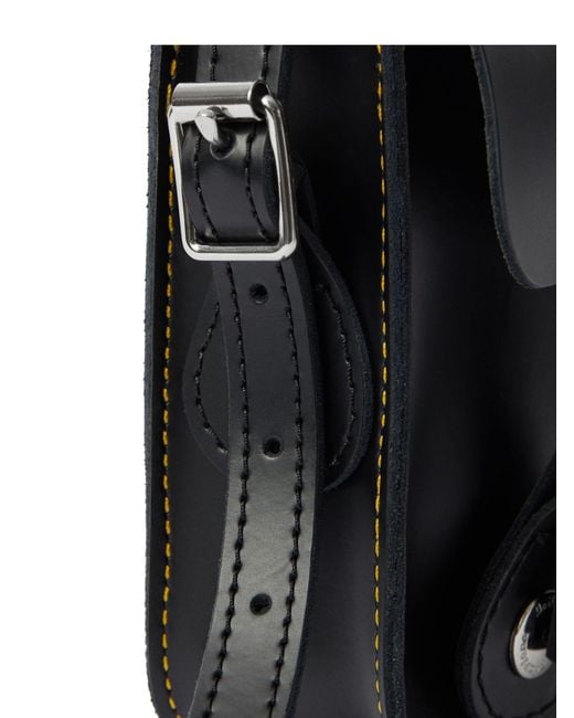 Dr. Martens Black Smooth Leather Backpack