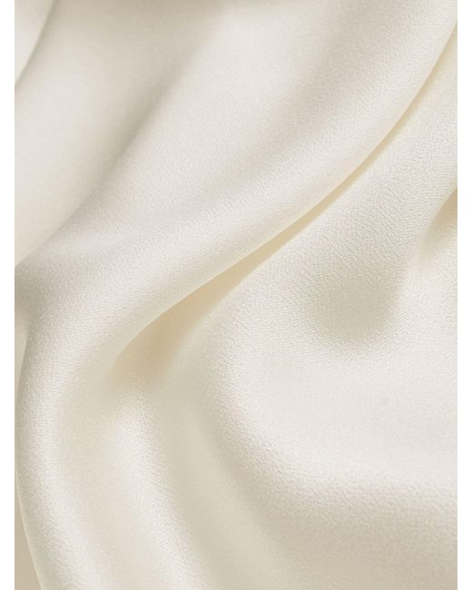 Reiss White Clemence Atelier Duchess Satin Bridal Maxi Dress