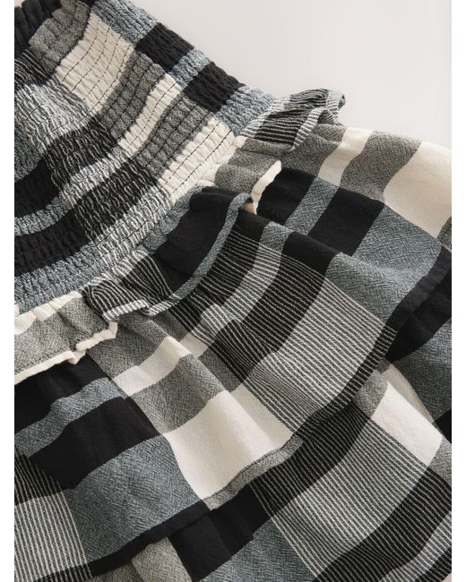 Next Multicolor Check Rara Mini Skirt