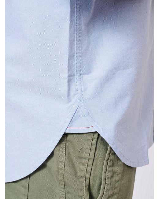 aubi White Alder Oxford 100% Cotton Shirt for men