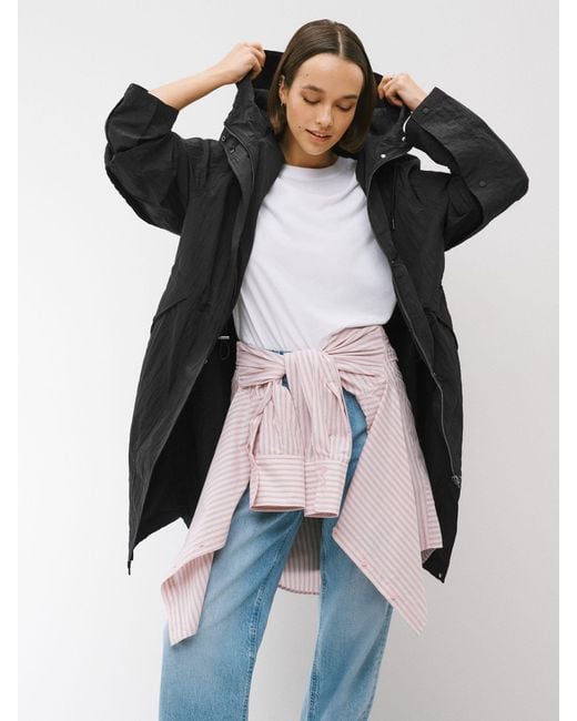Next Black Shower Resistant Lightweight Rain Jacket