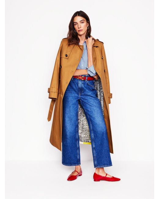 Boden Blue Petite Petite Sienna 100% Cotton Shirt