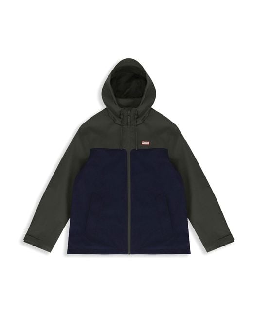 Hunter Blue Original Block Waterproof Jacket for men