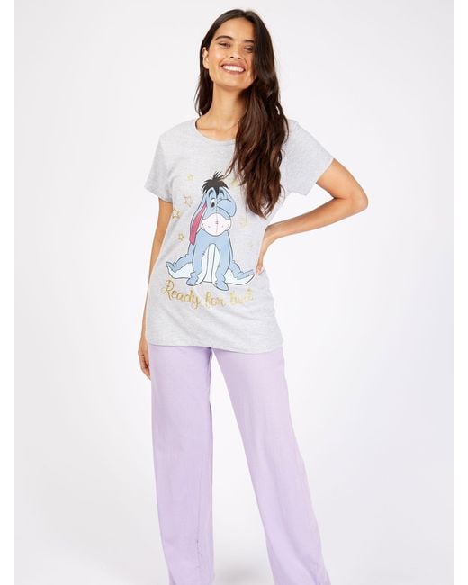 Character Purple Eeyore Pyjamas