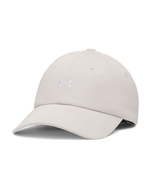 Under Armour White Blitzing Low Adjustable Cap