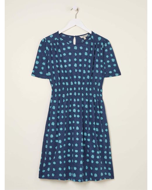 FatFace Blue Fatface Liv Jersey Dress