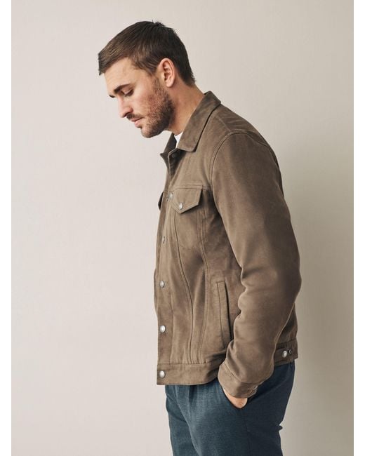 Next Brown Signature Western Jacket for men