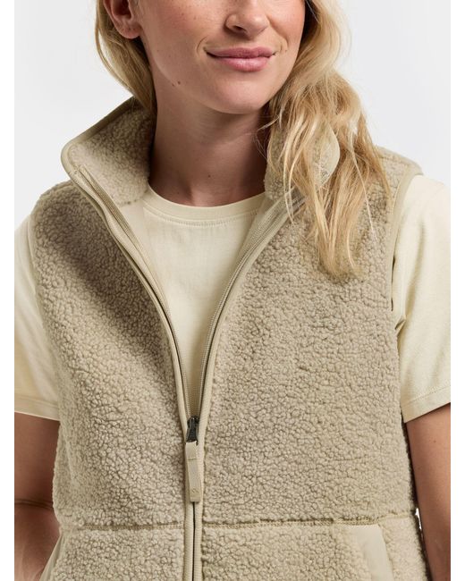 Didriksons Natural Siv Fleece Gilet Vest