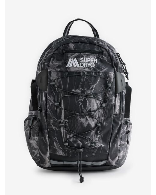 Superdry Black Outdoor 28L Backpack