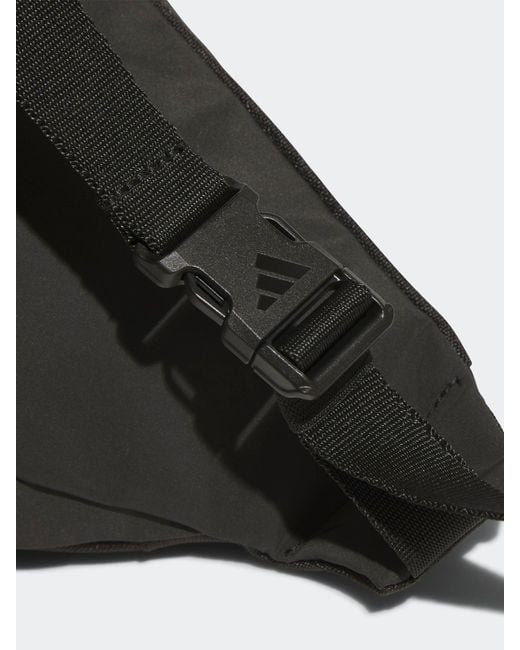 Adidas White Essentials Waist Bag for men