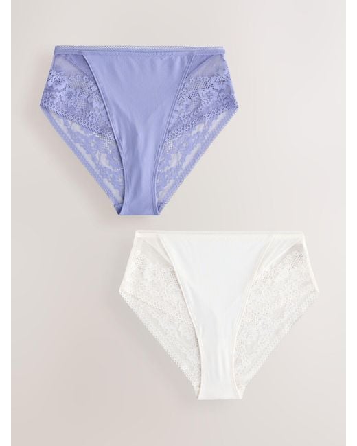Next Blue Knickers 2 Pack