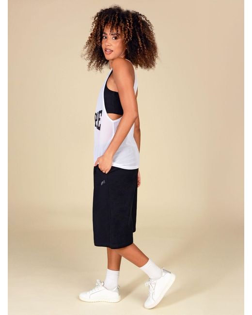 Pineapple White Mesh Vest