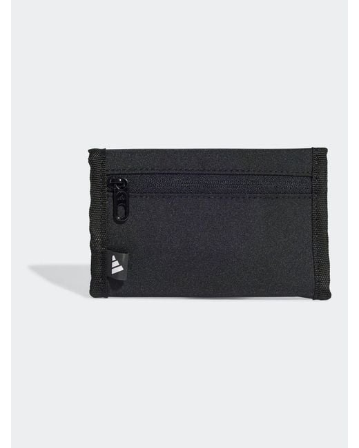 Adidas Black Linear Wallet for men