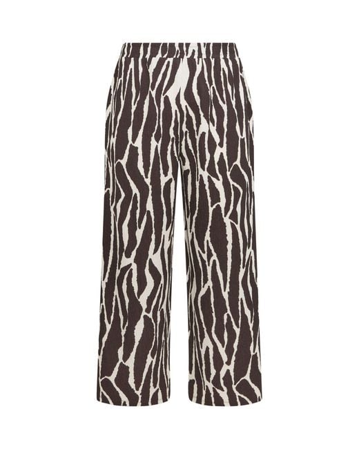 Evans White Jersey Trousers