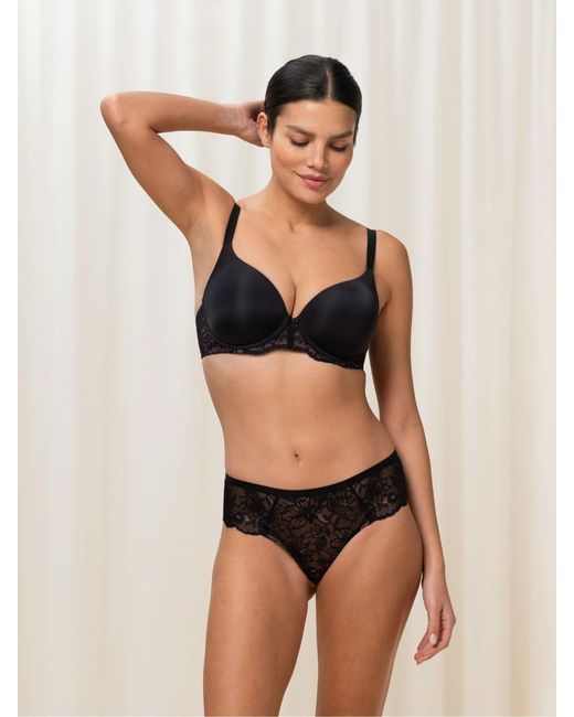 Triumph Black Amourette Charm Wattierter Halbschalen-Bh Mit Bügeln
