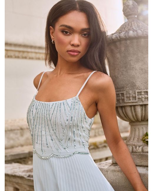 lipsy pleated maxi dress Lipsy Ruched Front Maxi Dress