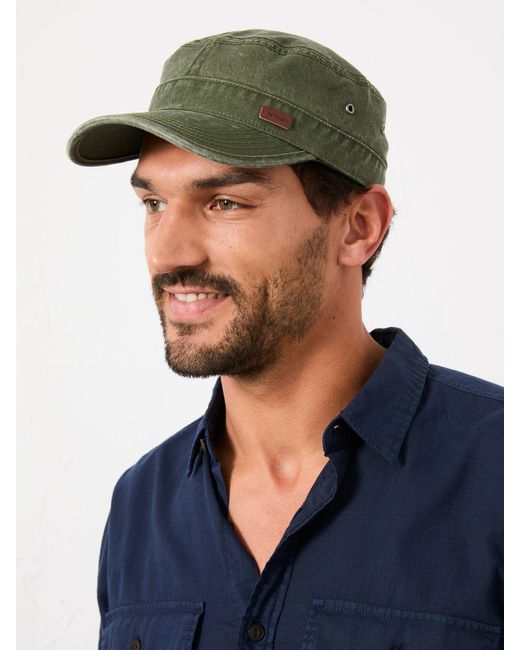 FatFace Green Fatface Train Driver Cap for men