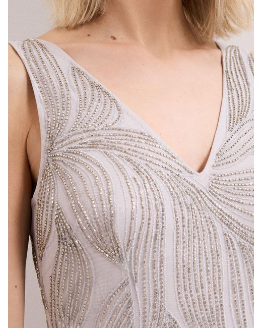 Phase Eight Women's Pink Reina Beaded Dress