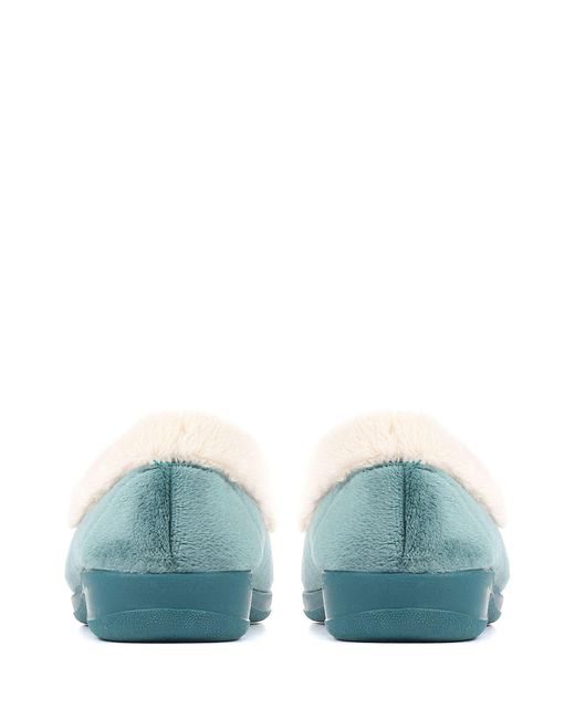 Pavers Blue Full Slippers