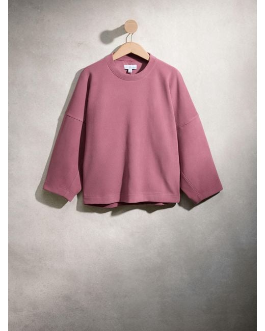 Next Pink Brushed Sweatshirt