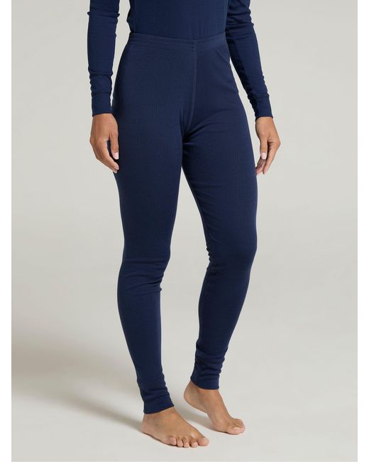 Mountain Warehouse Blue Talus Thermal Top & Joggers Set