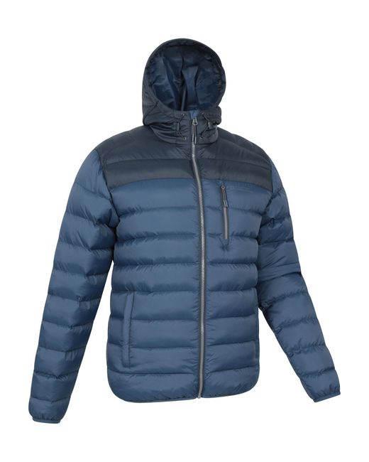 Mountain Warehouse Blue Link Padded Jacket for men