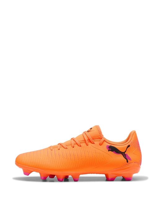 PUMA Orange Future 8 Play Firm Ground Football Boots for men