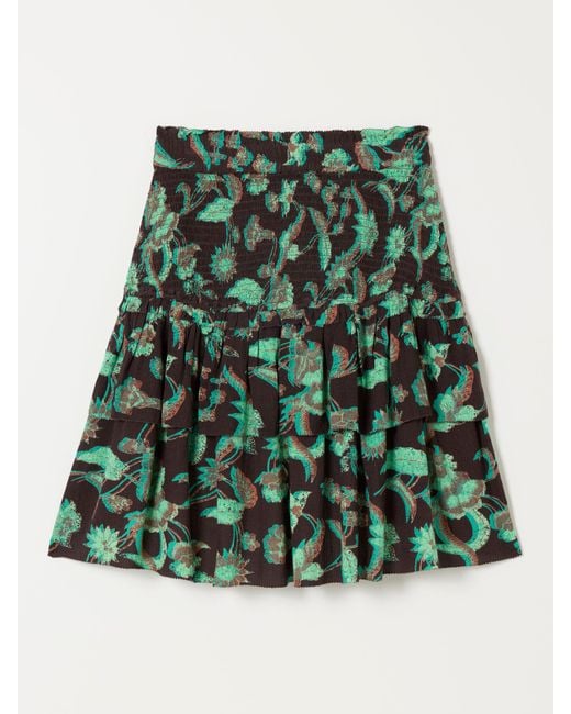 FatFace Green Fatface Maelle Regular Skirt