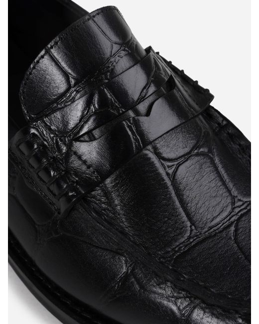 Bronx Black Transit Leather Loafers