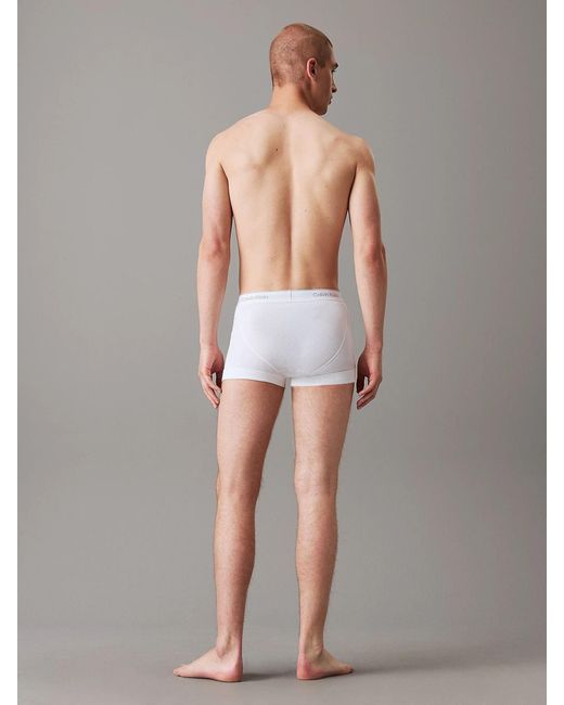Calvin Klein Multicolor 3 Pack Trunks Cotton Classics for men