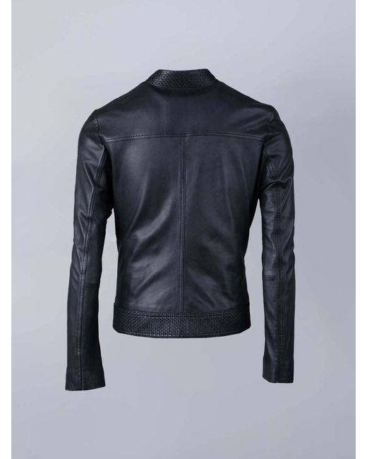 Lakeland Leather Blue Anthorn Leather Jacket