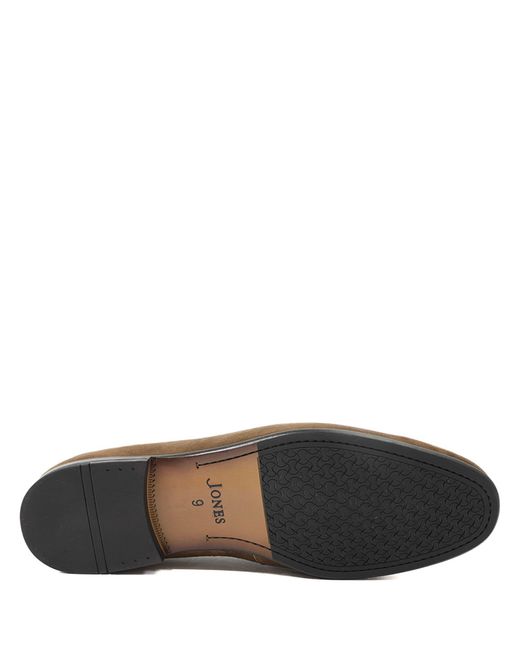 Jones Bootmaker Brown Royce Leather Loafers for men