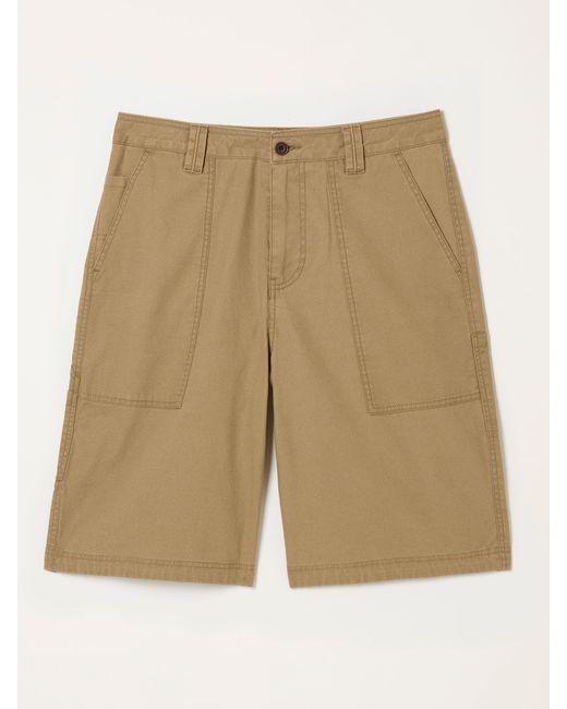 FatFace Natural Fatface Pascal Utility Shorts for men