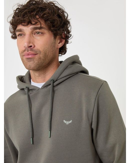 Threadbare Gray Hoodie for men