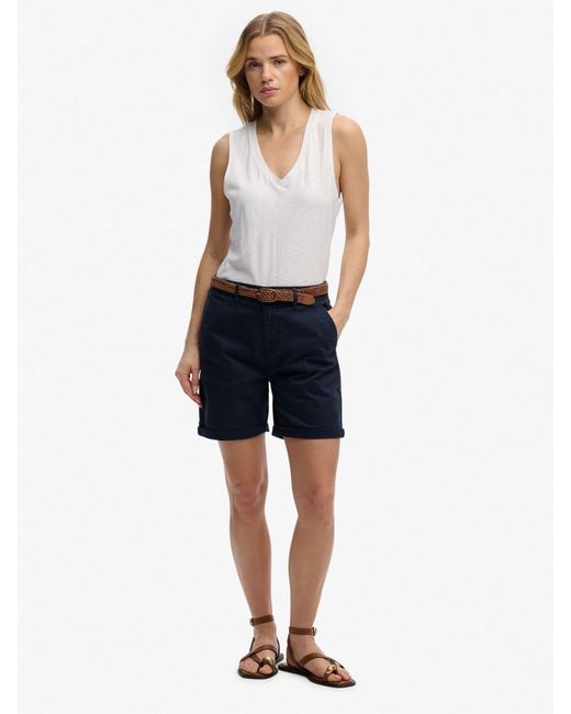 Superdry White Studios V-Neck Vest
