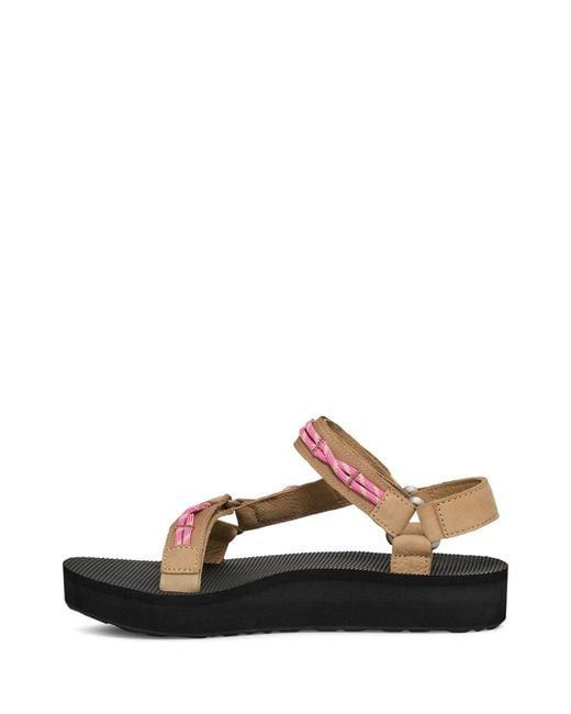 Teva White Midform Universal Knotted Sandals