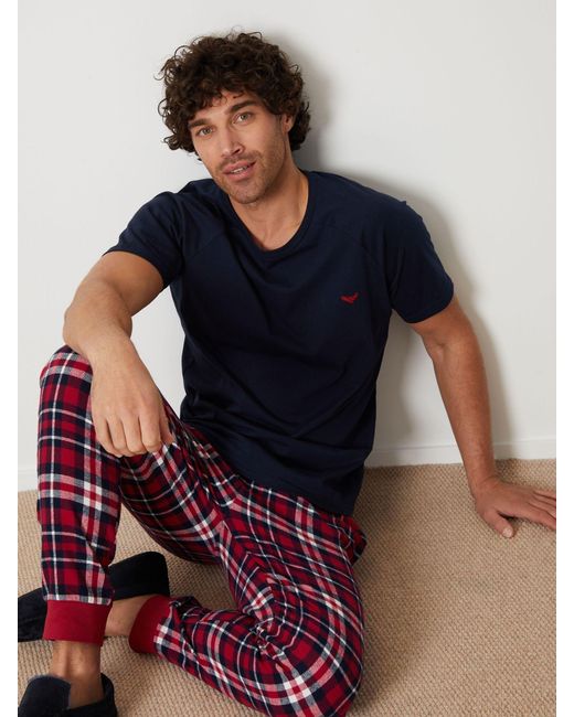 Threadbare Blue Pyjamas Set for men