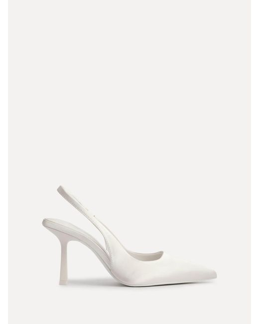 Linzi Black Matched Bridal Sling Back Court Heels